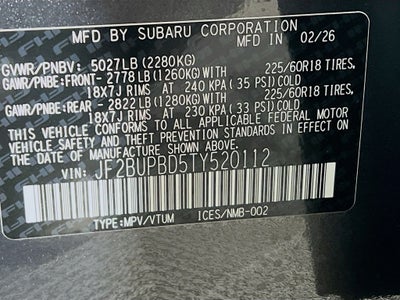 2026 Subaru OUTBACK Premium