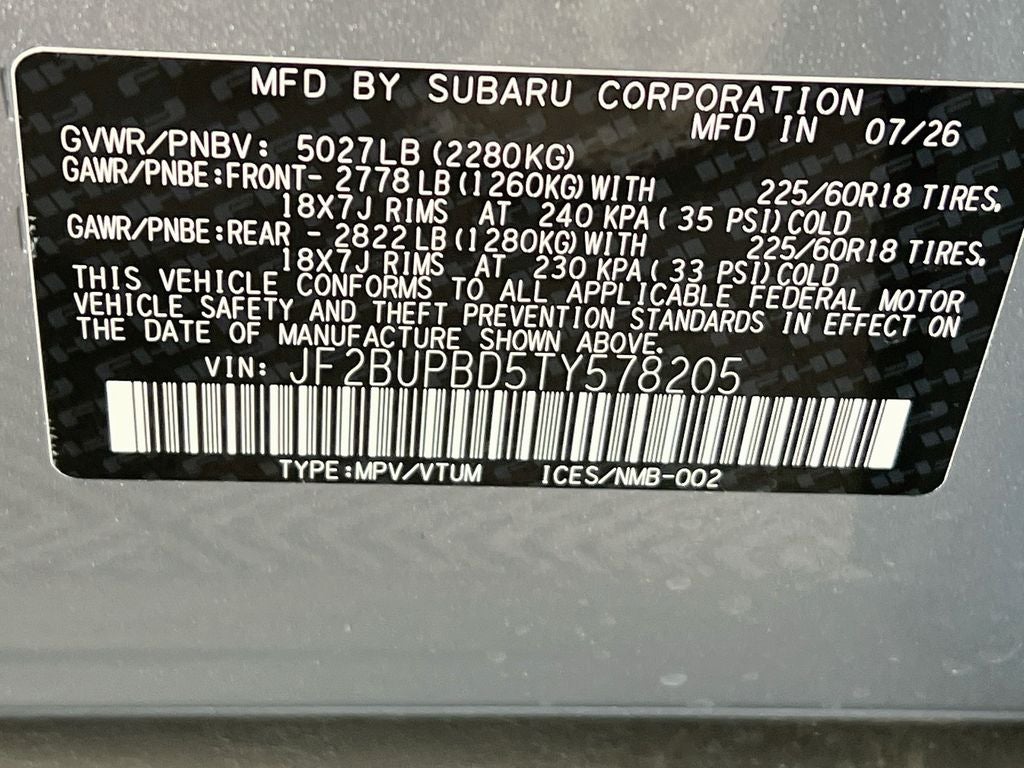 2026 Subaru OUTBACK Premium