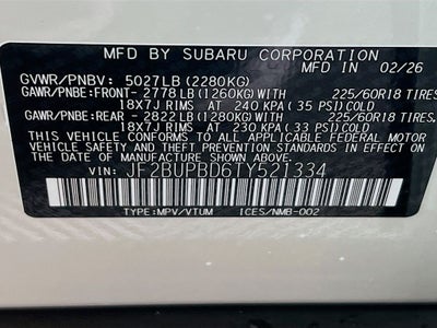 2026 Subaru OUTBACK Premium