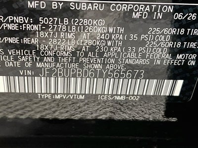 2026 Subaru OUTBACK Premium