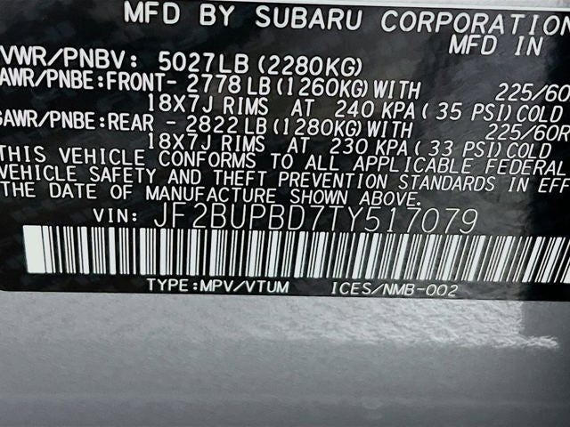 2026 Subaru OUTBACK Premium