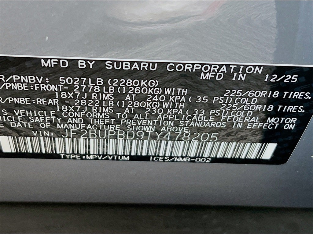 2026 Subaru OUTBACK Premium