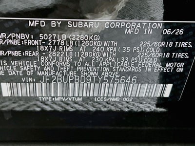 2026 Subaru OUTBACK Premium