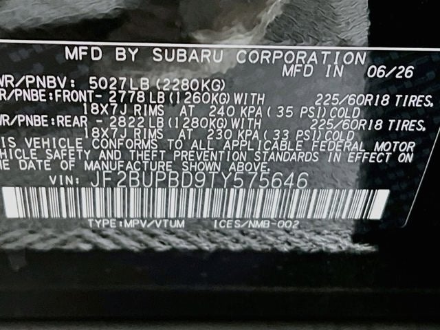 2026 Subaru OUTBACK Premium