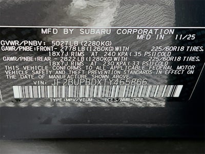 2026 Subaru OUTBACK Premium