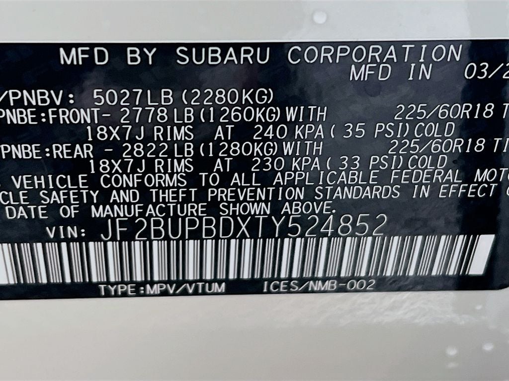 2026 Subaru OUTBACK Premium