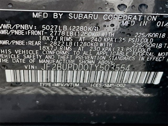 2026 Subaru OUTBACK Limited