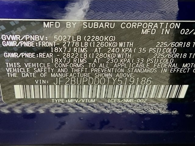 2026 Subaru OUTBACK Limited