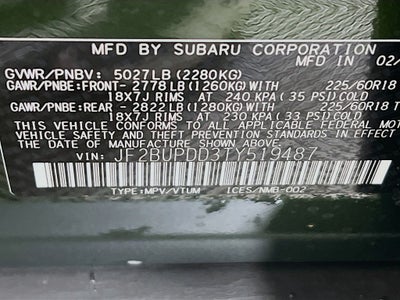 2026 Subaru OUTBACK Limited