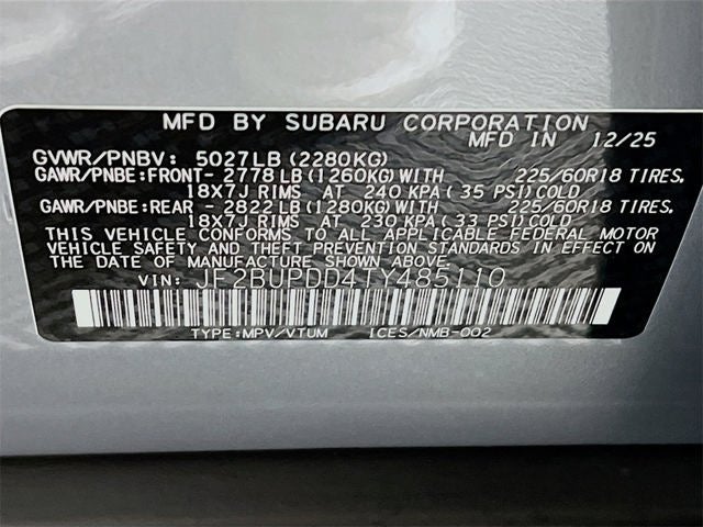 2026 Subaru OUTBACK Limited