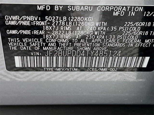 2026 Subaru OUTBACK Limited