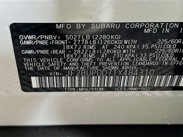 2026 Subaru OUTBACK Limited