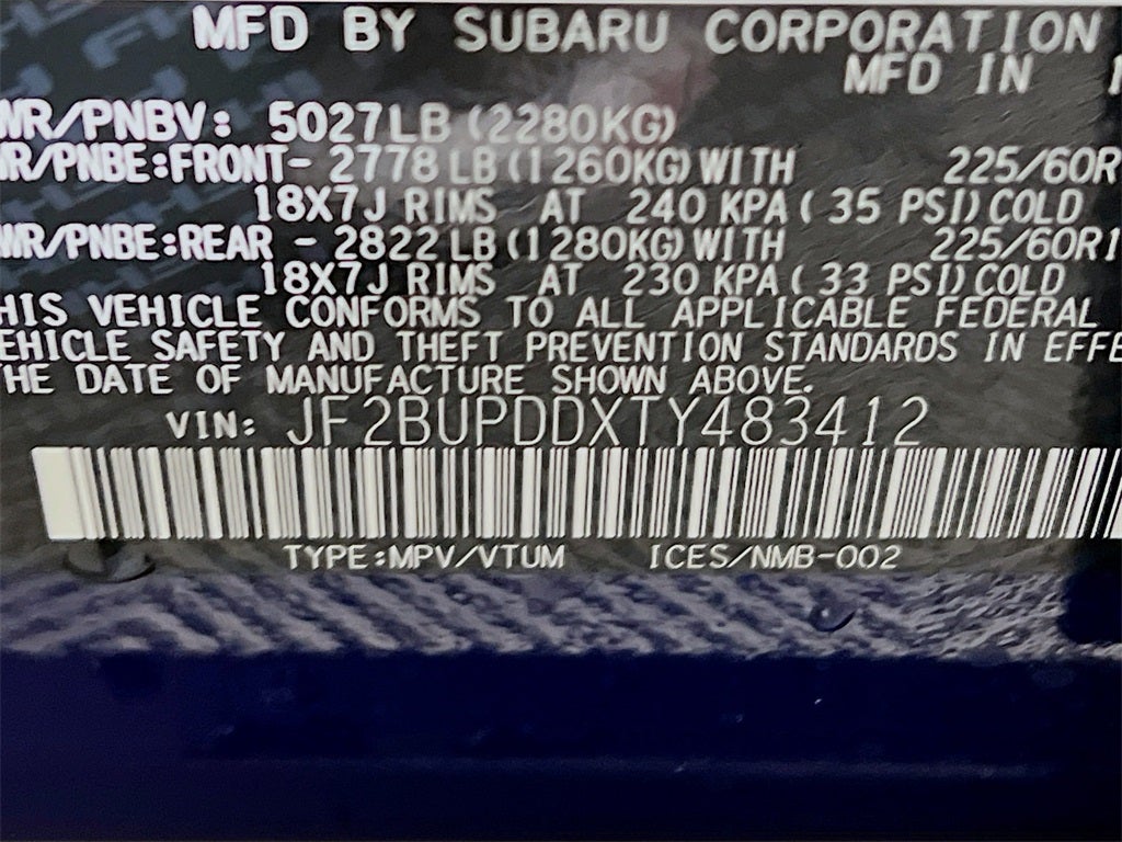 2026 Subaru OUTBACK Limited