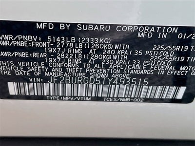 2026 Subaru OUTBACK Limited XT