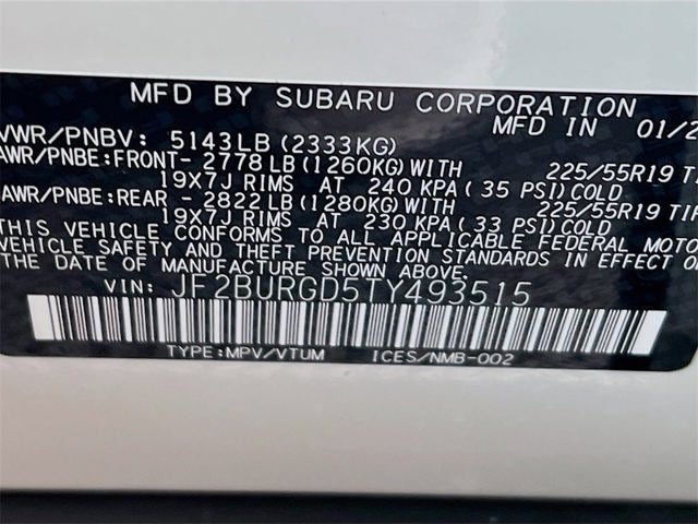 2026 Subaru OUTBACK Limited XT