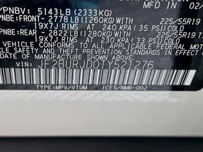 2026 Subaru OUTBACK Touring XT