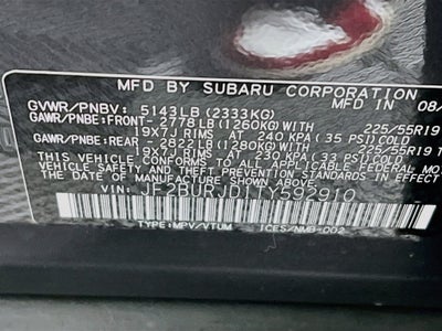 2026 Subaru OUTBACK Touring XT
