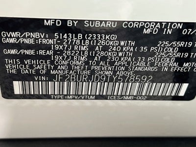 2026 Subaru OUTBACK Touring XT