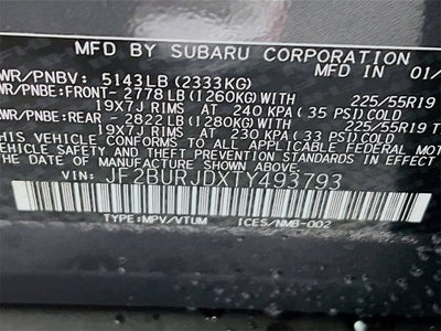 2026 Subaru OUTBACK Touring XT