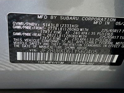 2026 Subaru OUTBACK Wilderness