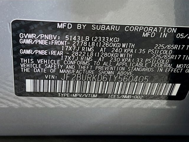 2026 Subaru OUTBACK Wilderness