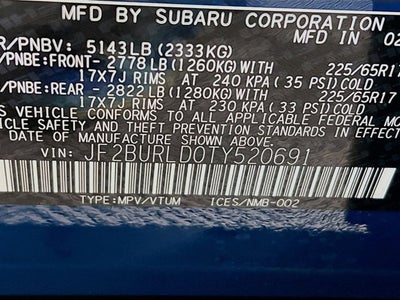 2026 Subaru OUTBACK Wilderness