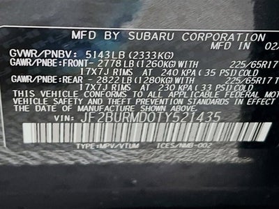 2026 Subaru OUTBACK Wilderness