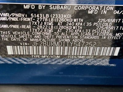 2026 Subaru OUTBACK Wilderness