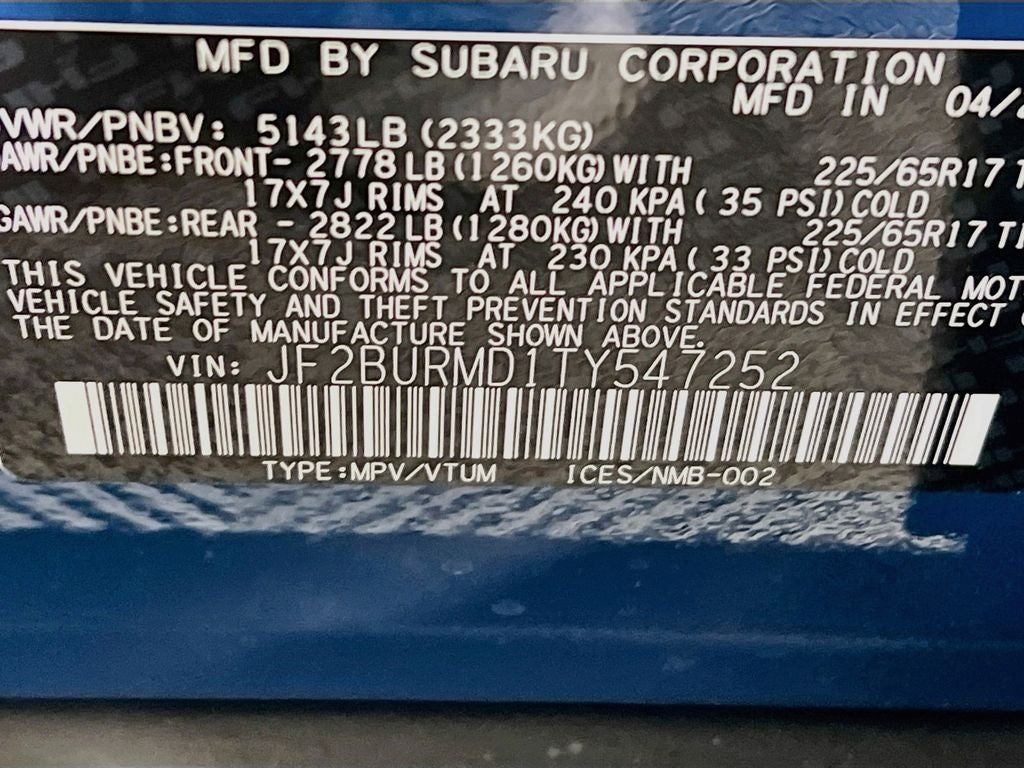 2026 Subaru OUTBACK Wilderness