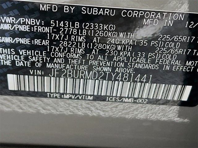 2026 Subaru OUTBACK Wilderness