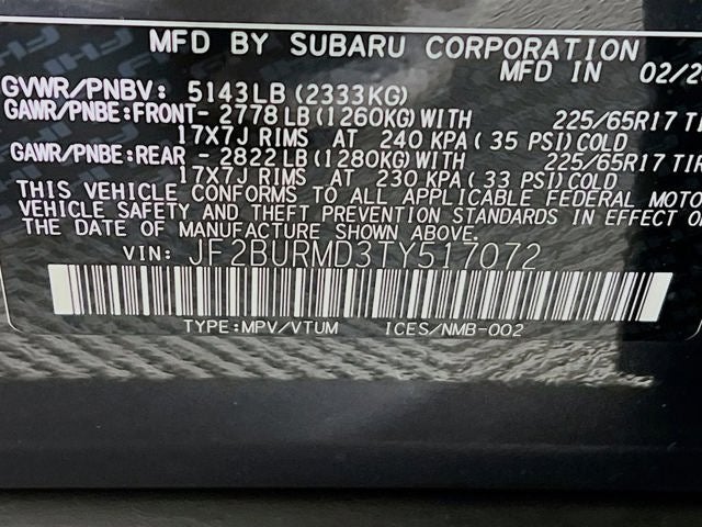 2026 Subaru OUTBACK Wilderness
