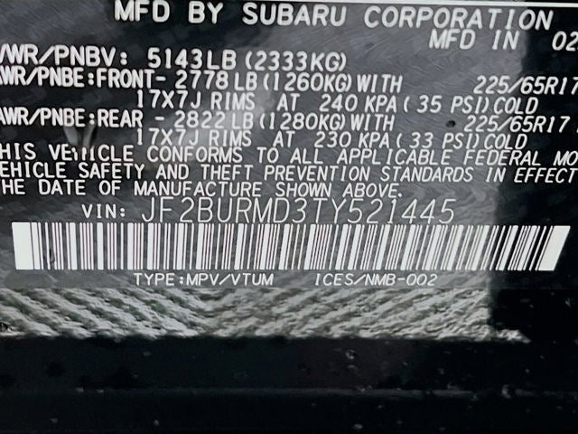 2026 Subaru OUTBACK Wilderness