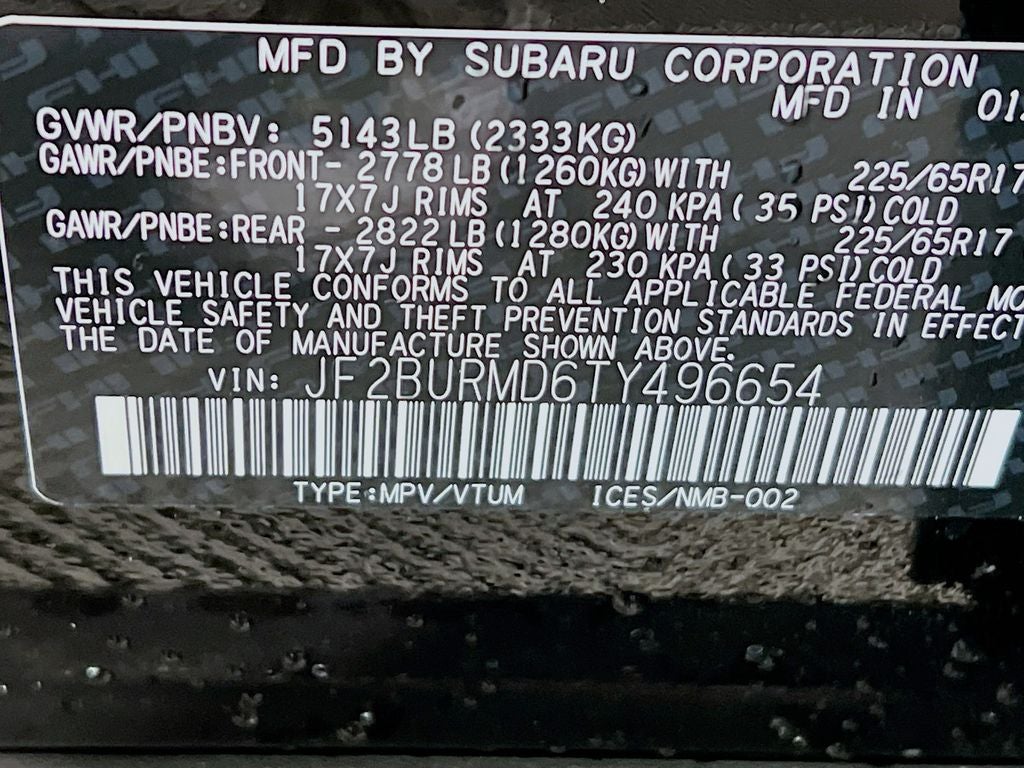 2026 Subaru OUTBACK Wilderness