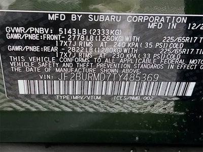 2026 Subaru OUTBACK Wilderness