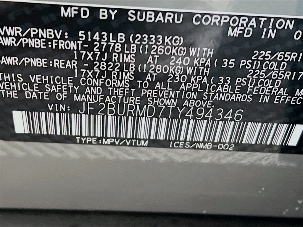 2026 Subaru OUTBACK Wilderness