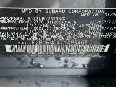 2026 Subaru OUTBACK Wilderness