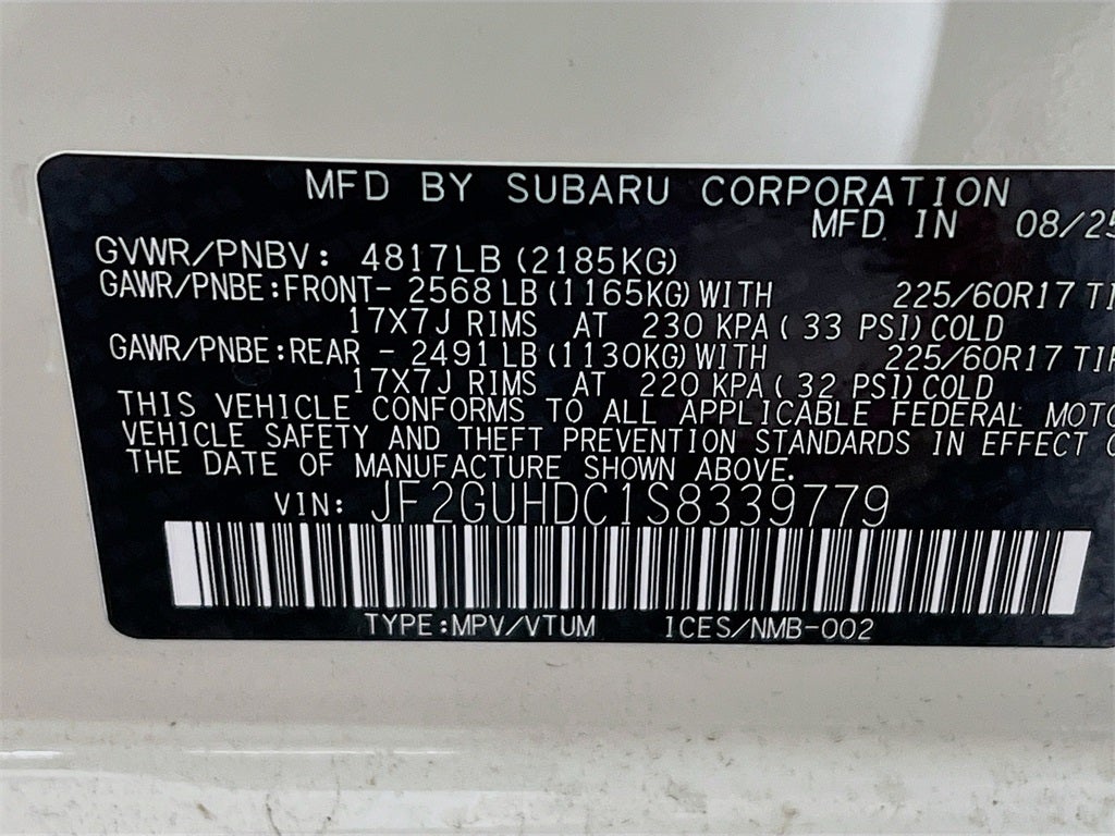 2025 Subaru CROSSTREK Premium