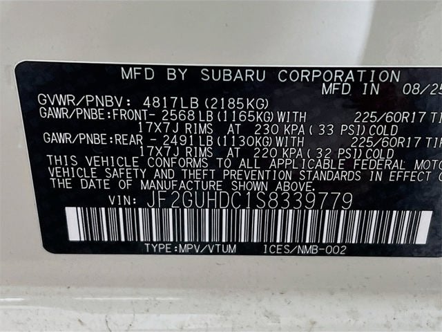 2025 Subaru CROSSTREK Premium