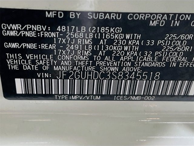 2025 Subaru CROSSTREK Premium