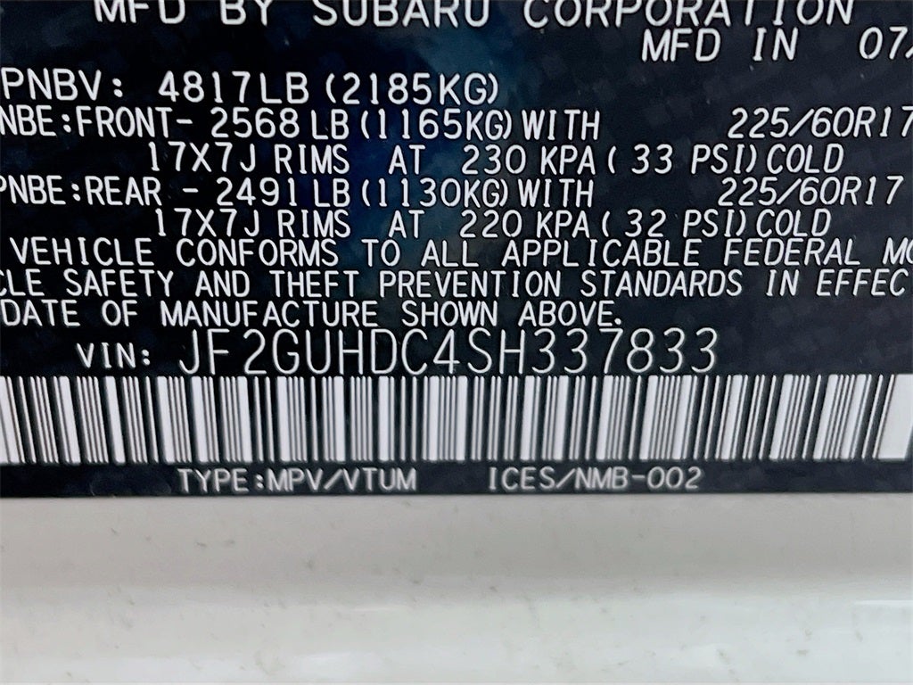 2025 Subaru CROSSTREK Premium