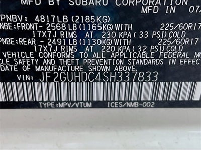 2025 Subaru CROSSTREK Premium