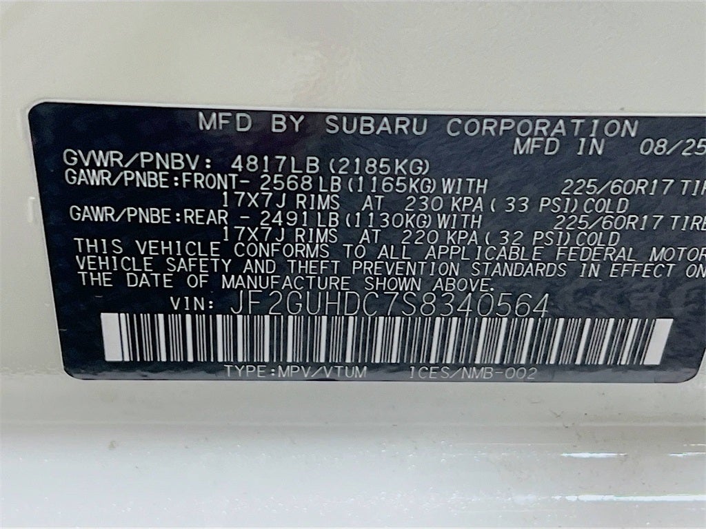 2025 Subaru CROSSTREK Premium