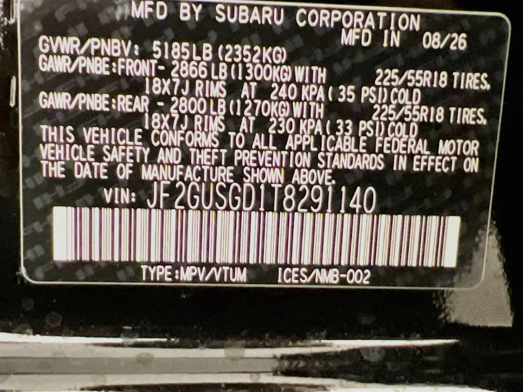 2026 Subaru CROSSTREK Sport Hybrid