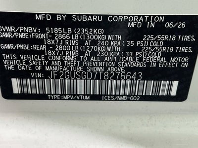 2026 Subaru CROSSTREK Sport Hybrid