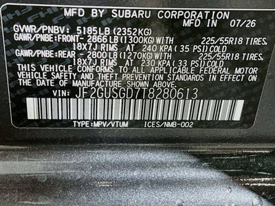 2026 Subaru CROSSTREK Sport Hybrid