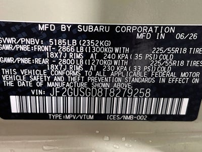 2026 Subaru CROSSTREK Sport Hybrid