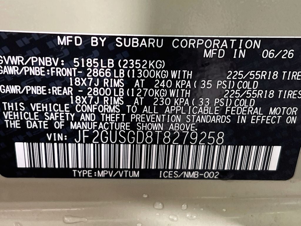 2026 Subaru CROSSTREK Sport Hybrid