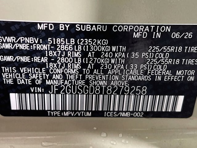 2026 Subaru CROSSTREK Sport Hybrid