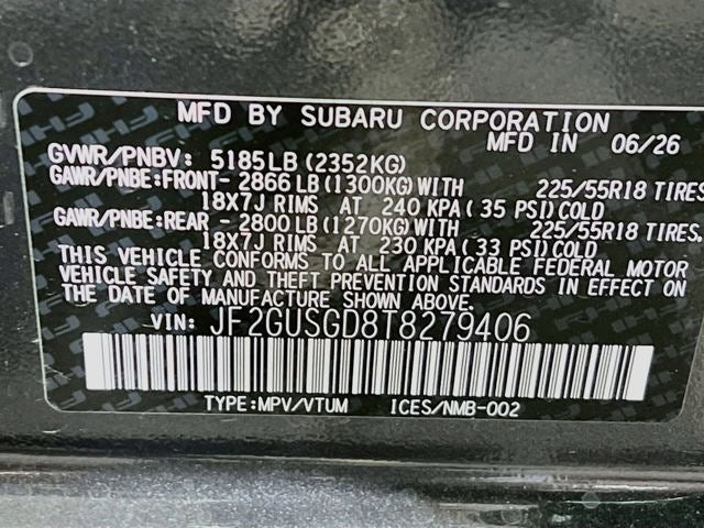 2026 Subaru CROSSTREK Sport Hybrid