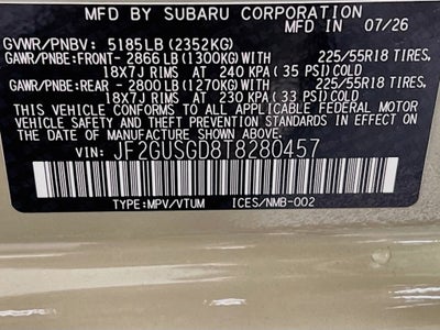 2026 Subaru CROSSTREK Sport Hybrid